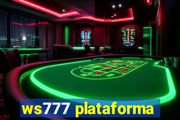 ws777 plataforma